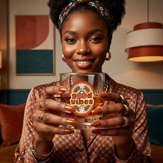 Goede Vibes Whisky Glas