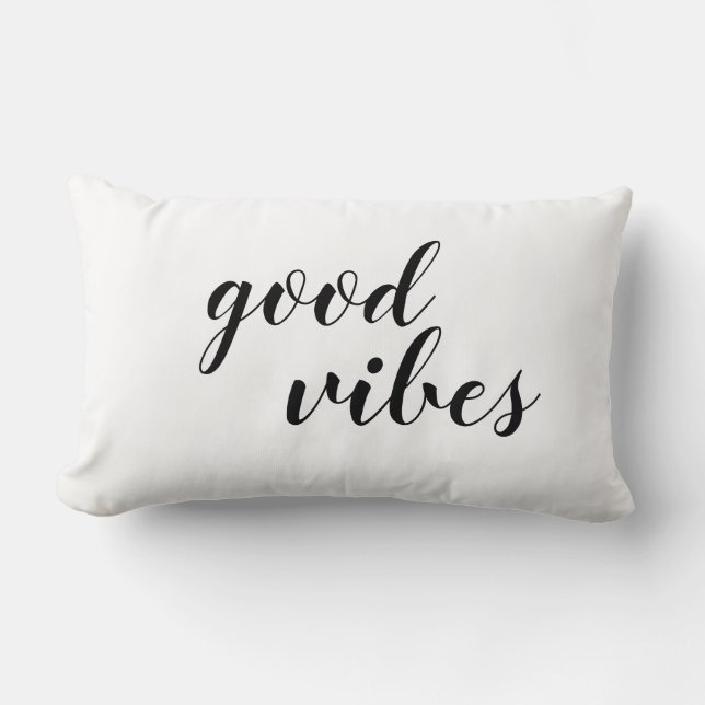 Goede Vibes Worpkussen  Kussen (Voorkant)