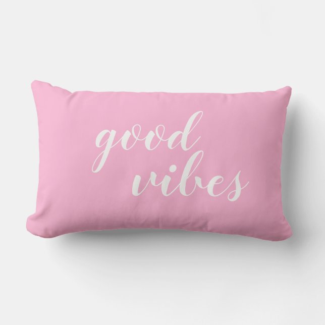 Goede Vibes Worpkussen  Kussen (Voorkant)
