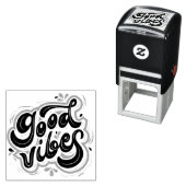 Goede Vibes Zelfinktende Stempel (In situ)