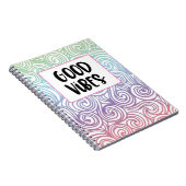 Goede vibes zwengels notitieboek (Rechterzijde)