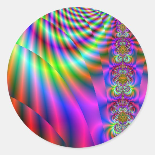 Goede vibraties Sticker (Voorkant)