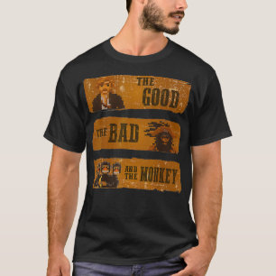 goede videogame van de aap western eilandshirt t-shirt