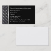 Goede Visitekaartjes voor de bouw (Voorkant / Achterkant)