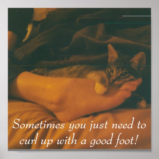 Goede voeten poster (Voorkant)