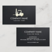 Goede vorkheftruck, logistiek - Professioneel Visitekaartje (Voorkant / Achterkant)