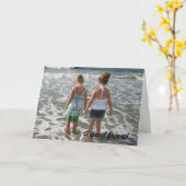 Goede vriend kaart (Gele Bloem)