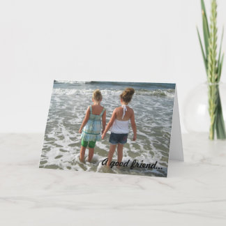 Goede vriend kaart