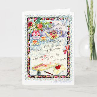 Goede vriend Valentijn Feestdagen Kaart