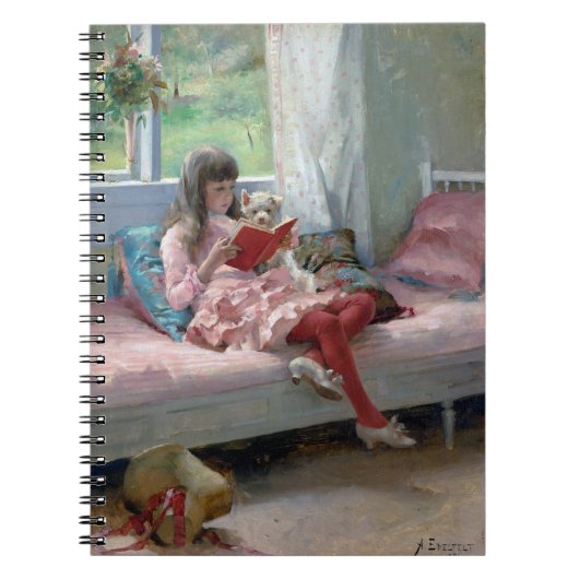 Goede vrienden Albert Edelfelt, 1881 Notitieboek (Voorkant)