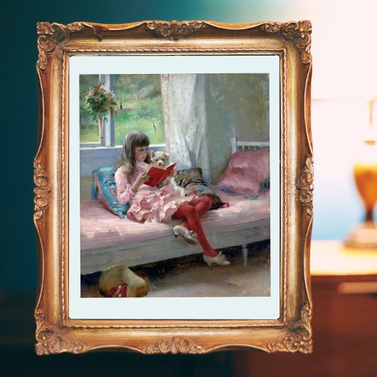 Goede vrienden Albert Edelfelt, 1881 Perfect Poster