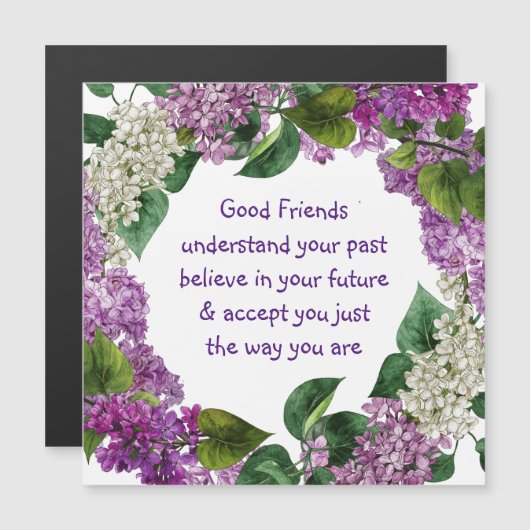 Goede vrienden begrijpen Inspirerend prijsopgave (Voorkant / Achterkant)