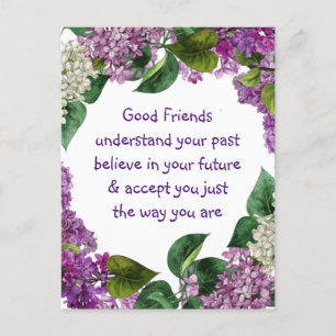 Goede vrienden begrijpen Inspirerend prijsopgave  Briefkaart