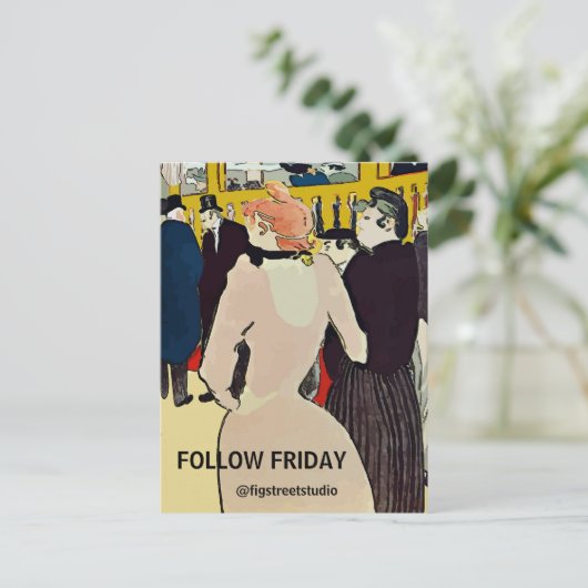 Goede vrienden briefkaart (Staand voorkant)