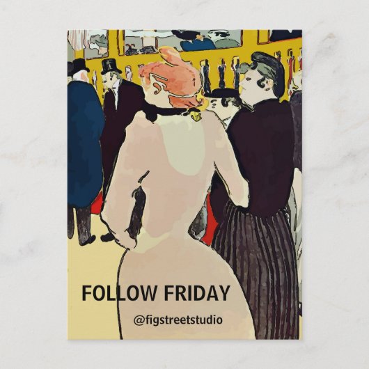 Goede vrienden briefkaart (Voorkant)