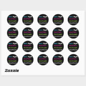 goede vrienden bunco #2 ronde sticker (Vel)