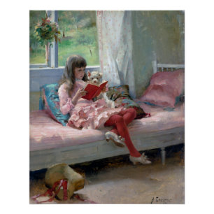 Goede vrienden door Albert Edelfelt 1881 Perfect Poster