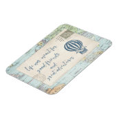 Goede vrienden en grote avonturen Citaat Magneet (Linkerzijde)