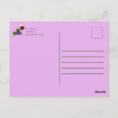 Goede vrienden, goede wijn briefkaart (Achterkant)