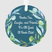 Goede vrienden in mijn boekenclub ornament (achterkant)