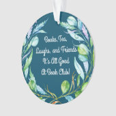 Goede vrienden in mijn boekenclub ornament (voorkant)