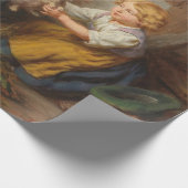 Goede vrienden (jonge jongens die met huiskonijn s cadeaupapier (Hoek)