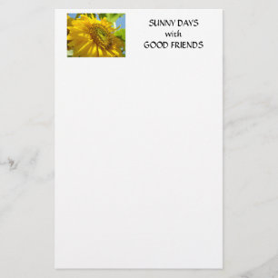 Goede Vrienden Kantoorartikelen ZONNEBLOEMEN ZONNE Briefpapier