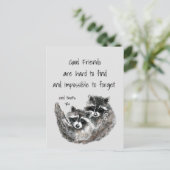 Goede Vrienden moeilijk te vinden onmogelijke verg Briefkaart (Staand voorkant)