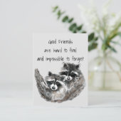 Goede Vrienden moeilijk te vinden onmogelijke verg Briefkaart (Staand voorkant)