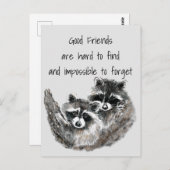 Goede Vrienden moeilijk te vinden onmogelijke verg Briefkaart (Voorkant / Achterkant)