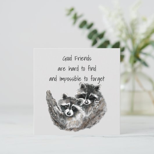 Goede Vrienden moeilijk te vinden onmogelijke verg Kaart (Staand voorkant)