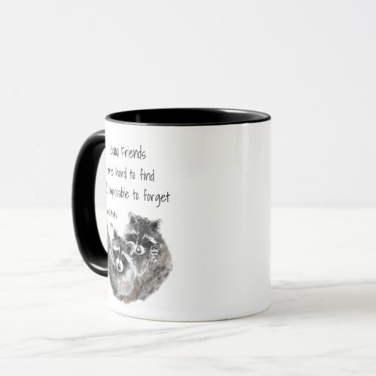 Goede Vrienden moeilijk te vinden onmogelijke verg Mok (Voorkant links)