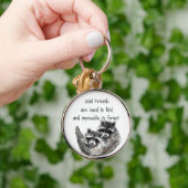 Goede Vrienden moeilijk te vinden onmogelijke verg Sleutelhanger (Hand)