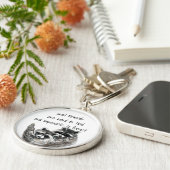 Goede Vrienden moeilijk te vinden onmogelijke verg Sleutelhanger (Zijkant)