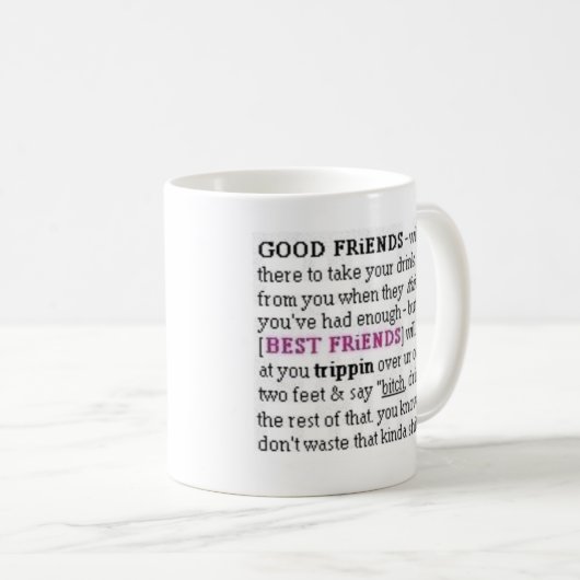 Goede vrienden Mok (Voorkant rechts)