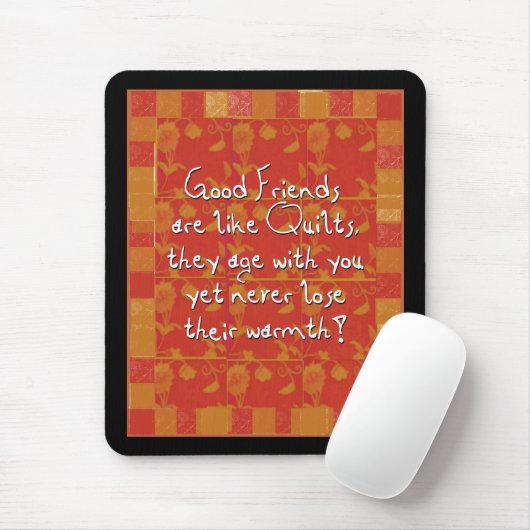 Goede vrienden Mousepad Muismat (Met muis)