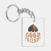 Goede vrienden sleutelhanger (Voorkant Links)