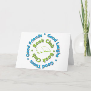 goede vrienden van de boekenclub kaart