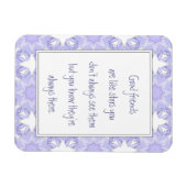 Goede Vrienden zijn als Stars Fun Quote Magneet (Horizontaal)