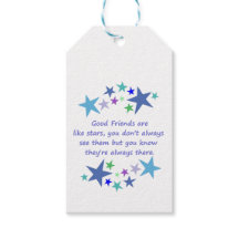 Goede vrienden zijn als Stars Inspirerend Quote