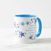 Goede vrienden zijn als Stars Quote Mok (Voorkant rechts)