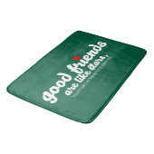 Goede vrienden zijn als sterren badmat (Gekanteld)