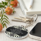 Goede vrienden zijn als sterren Custom Quote Sleut Sleutelhanger (Voorkant Rechts)