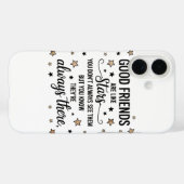 Goede Vrienden Zijn Als Sterren Inspirerende Citaa Case-Mate iPhone Case (Achterkant (horizontaal))