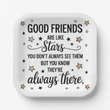 Goede Vrienden Zijn Als Sterren Inspirerende Quote