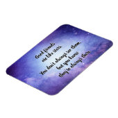 Goede vrienden zijn als sterren magneet (Linkerzijde)