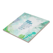 Goede vrienden zijn als sterren tegeltje (Zijkant)