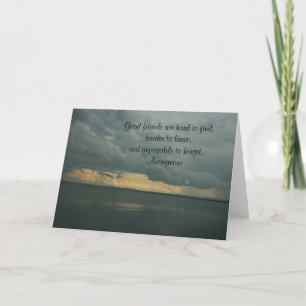 Goede vrienden zijn moeilijk om Wenskaart te vinde Kaart