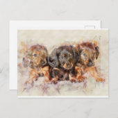 Goede vriendschap briefkaart (Voorkant / Achterkant)