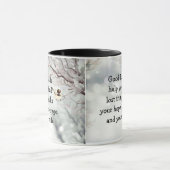 Goede vriendschapsvriendschap Citaat uit vogelpest Mok (Midden)